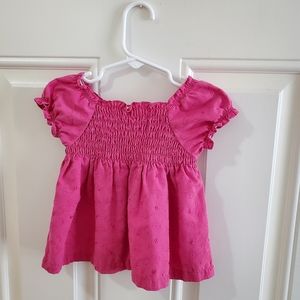 Fisher-Price Pink Baby Girl Top 18M